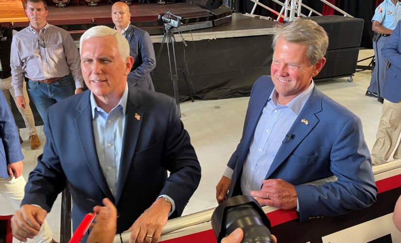 Trump and Pence hold dueling rallies for Perdue and Kemp on eve of Georgia’s bitter GOP gubernatorial primary