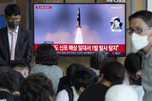 North Korea launches 3 ballistic missiles toward Sea of Japan ahead of Biden Seoul visit: South Korea