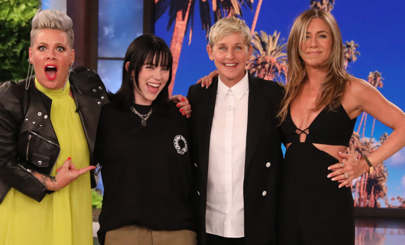 Ellen DeGeneres’ last show: Jennifer Aniston jokes about Brad Pitt divorce, Pink performs and more