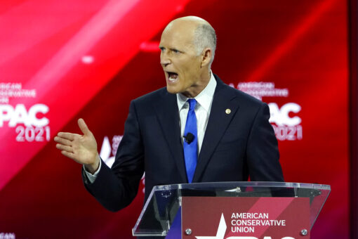 Rick Scott demands ‘confused’ Biden resign, but gets little backup from Senate GOP colleagues