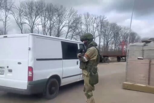 Russia sets up military checkpoints near Kharkiv, Ukraine’s second-largest city