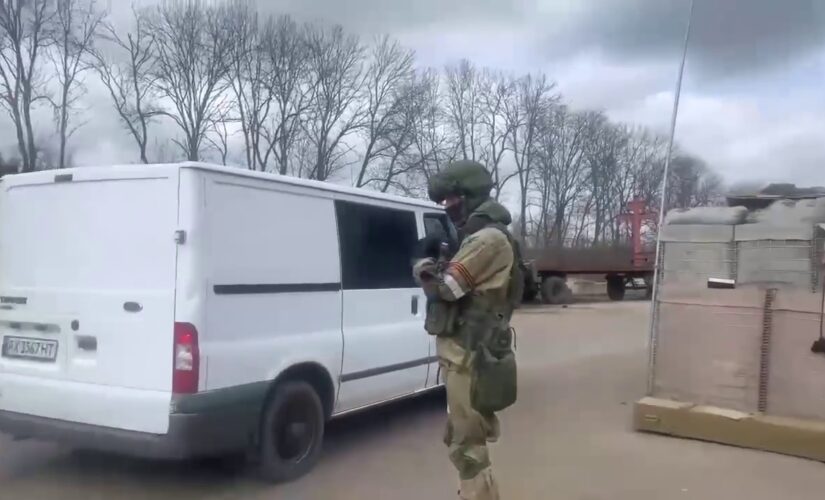 Russia sets up military checkpoints near Kharkiv, Ukraine’s second-largest city