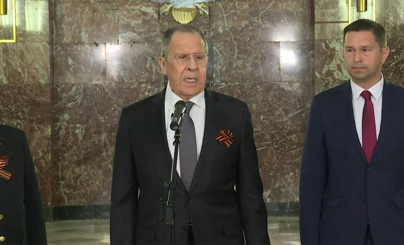 Lavrov seen for first time since Putin’s apology for his Hitler comments