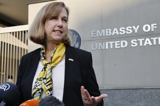 US Embassy in Kyiv, Ukraine reopens after 3 months