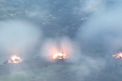 Ukraine video shows massive Russian explosions: ‘What the most horrific war of the 21st century looks like’