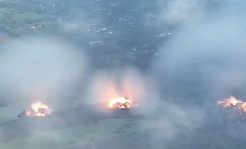 Ukraine video shows massive Russian explosions: ‘What the most horrific war of the 21st century looks like’