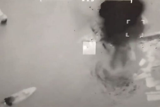 Ukraine says drone destroyed Russian landing ship near Snake Island