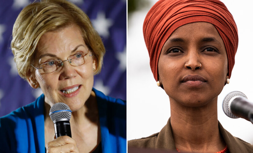 Progressives Warren, Omar, Tlaib defend activists breaking law to protest at Supreme Court justices’ homes