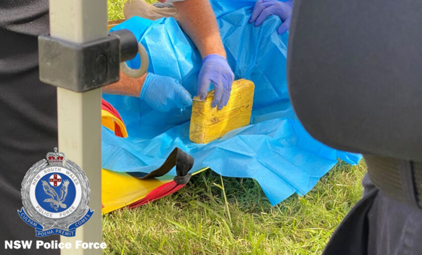 Australian police find diver’s body near 110 pounds of suspected cocaine on riverbank