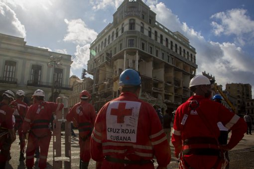 Cuba explosion: Hotel Saratoga blast death toll reaches 31 as first responders search for survivors