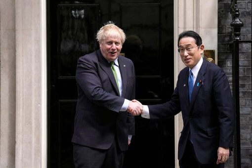 UK, Japan leaders meet with security, Russia on agenda
