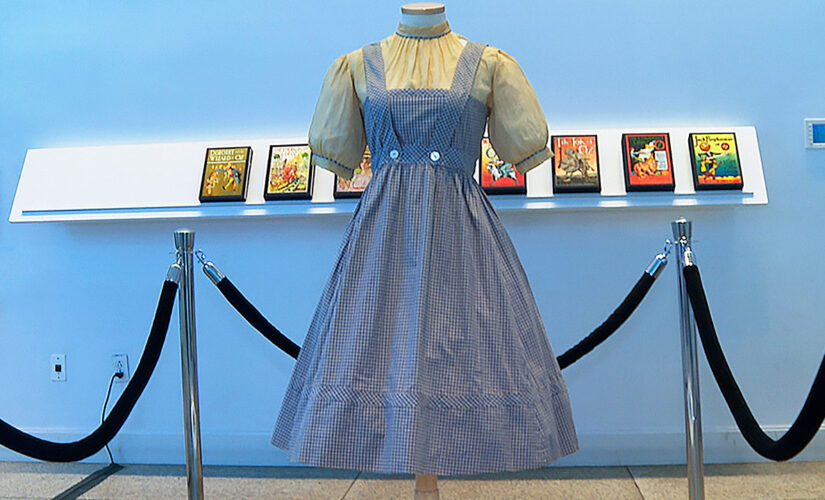 Sale of long-lost ‘Wizard of Oz’ dress put on hold by judge