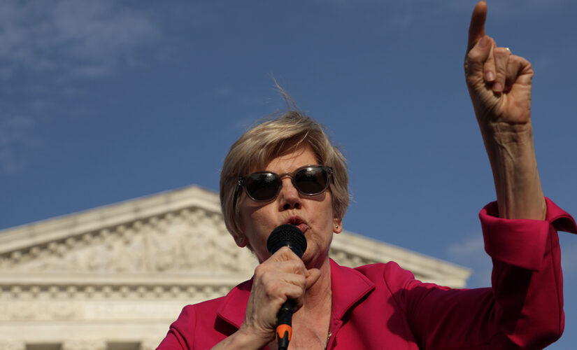 Furious Elizabeth Warren rallies protesters outside Supreme Court: ‘We are not going back!’