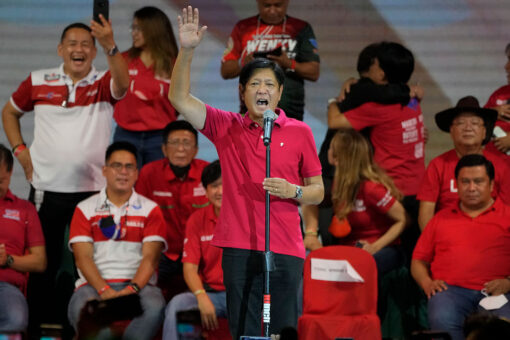 Philippine election narrows to Marcos Jr., rights defender