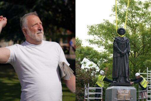 Vandal targets Margret Thatcher’s statue just hours after unveiling