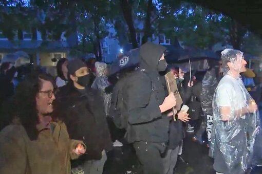 Senate unanimously votes to beef up security for Supreme Court justices as protesters harass their homes