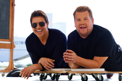Tom Cruise jokes with James Corden about his exit from ‘The Late Late Show’: ‘I’m sorry you got fired’