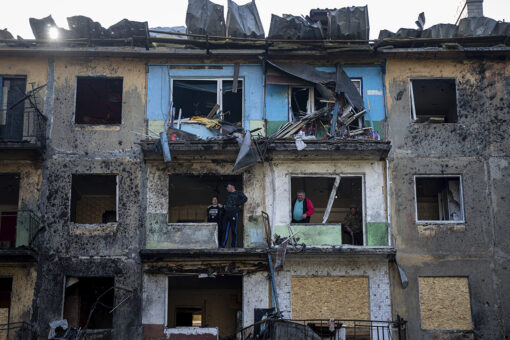Russian filtration camps are ‘ghettos’ of Mariupol, official says