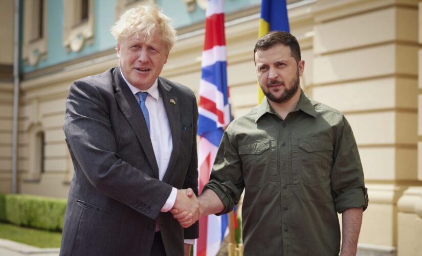 Boris Johnson makes second surprise visit to Ukraine