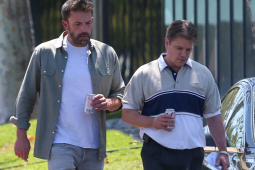 Matt Damon, Ben Affleck reunite on set of upcoming Nike film