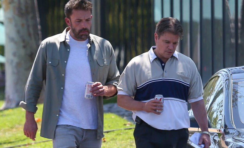 Matt Damon, Ben Affleck reunite on set of upcoming Nike film