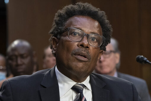 Buffalo shooting victim’s son gives impassioned Senate testimony: ‘What are you doing?’