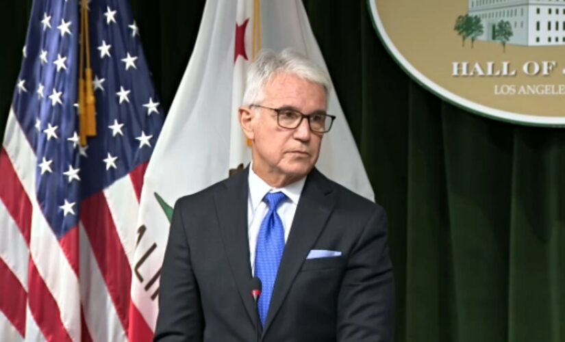 Los Angeles DA George Gascon brushes off concern from mother of slain officer: ‘We don’t have a crystal ball’