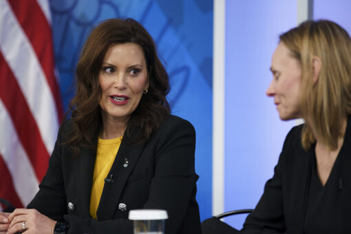 Whitmer slams Trump for extremism after question addressing threats from ‘pro-abortion rights group’