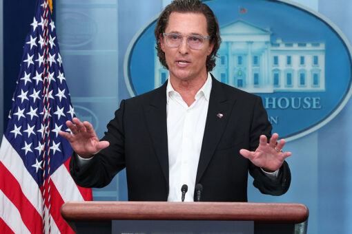 Matthew McConaughey calls for responsible gun ownership in emotional White House press briefing