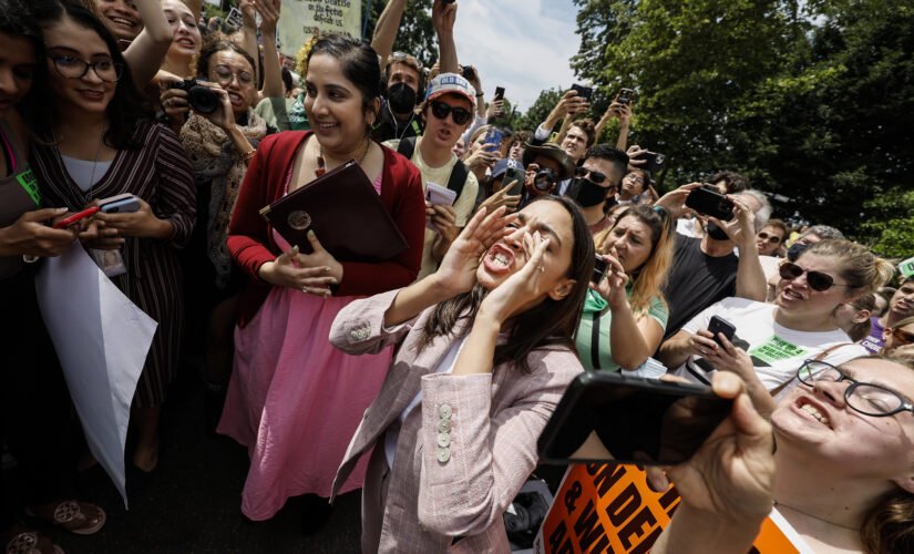 Abortion ruling: Protesters support AOC calling Supreme Court ruling ‘illegitimate’