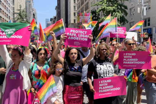 Cynthia Nixon, NYC Pride March attendees react to Supreme Court’s abortion ruling