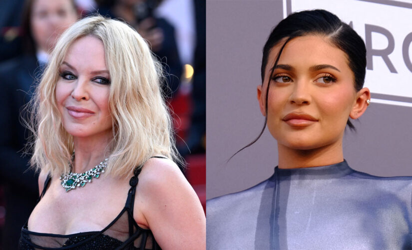 Kylie Minogue dishes on Kylie Jenner trademark battle