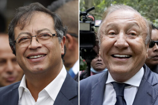 Colombian presidential election pits former leftist rebel vs. populist