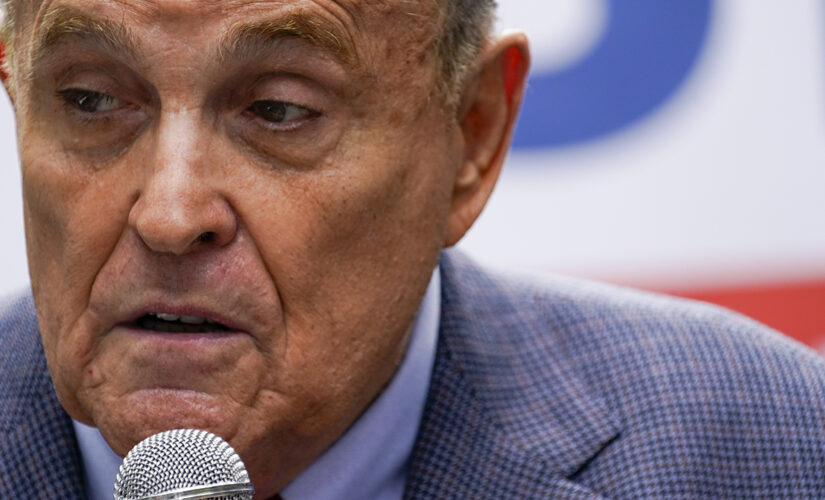 Rudy Giuliani reportedly hit at Staten Island supermarket while campaigning for his son