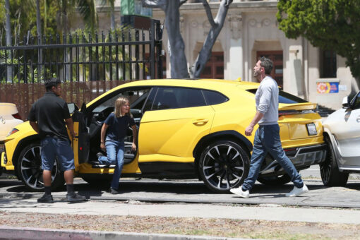 Ben Affleck’s 10-year-old son accidentally backs Lamborghini into BMW at luxury car rental dealership