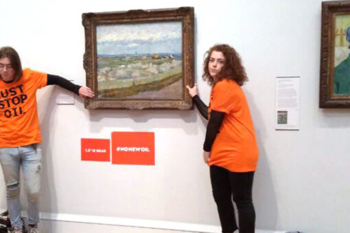 UK climate activists glue hands to Vincent van Gogh painting at London museum