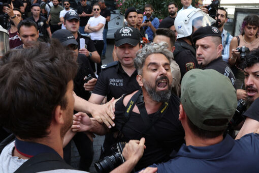 Turkish police break up LGBT pride parade in Istanbul, detain dozens