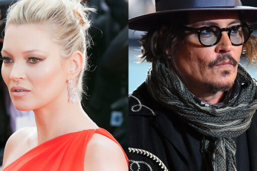 Kate Moss attends Johnny Depp’s concert in London