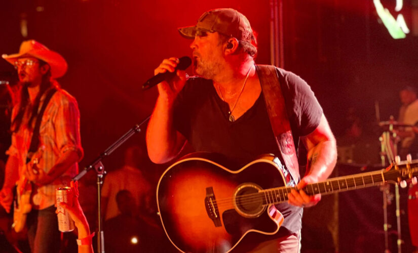 Lee Brice performs in Ohio for Folds of Honor event to support military families