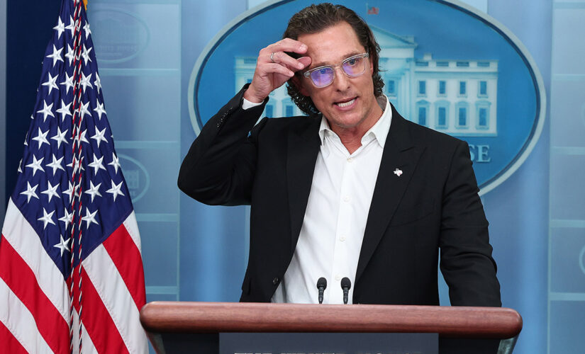 Matthew McConaughey pleads for responsible gun ownership in emotional White House press briefing