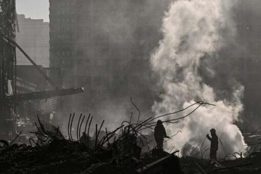 Kyiv hit by explosions as war continues in eastern Ukraine