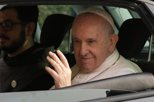 Pope Francis says resigning ‘does not cross his mind’ amid health struggles