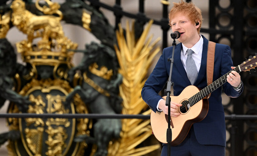 Ed Sheeran performs for Queen on final day of Platinum Jubilee celebrations