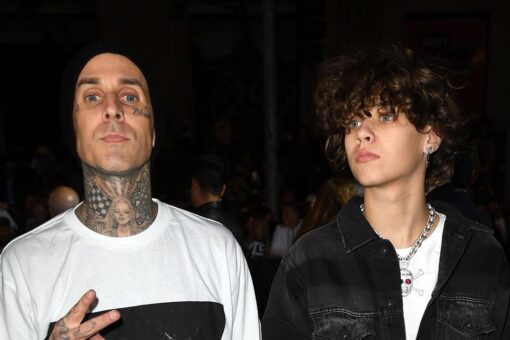 Landon Barker joins Machine Gun Kelly onstage in NYC amid dad Travis Barker’s reported hospitalization