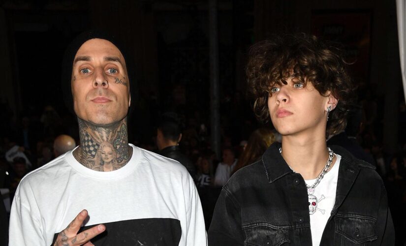 Landon Barker joins Machine Gun Kelly onstage in NYC amid dad Travis Barker’s reported hospitalization