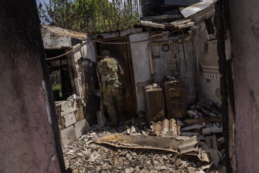 Ukrainian forces retreating from eastern city Sievierodonetsk to avoid being encircled by Russians