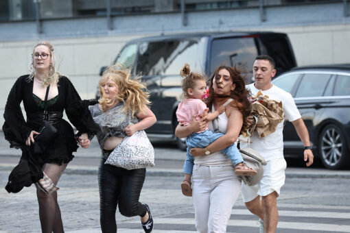 Denmark shopping mall shooting unfolds across the street from Harry Styles concert venue