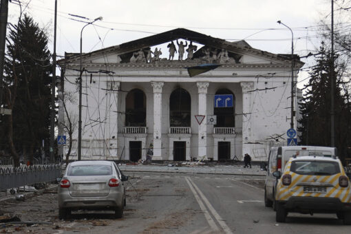 Russian strike on Mariupol theater in Ukraine was a war crime, Amnesty International says