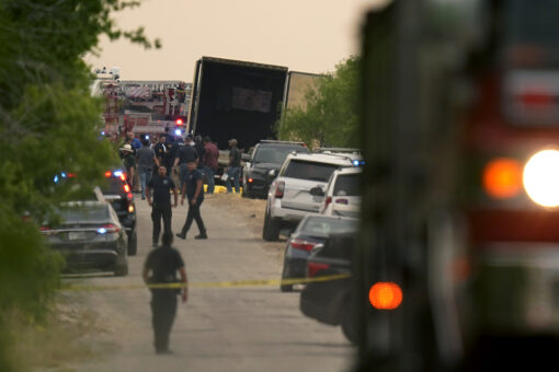 DHS Secretary Mayorkas appears to place blame on migrants after 53 people found dead in Texas truck