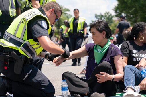 California Democrat Rep. Judy Chu arrested at Capitol during pro-choice protest